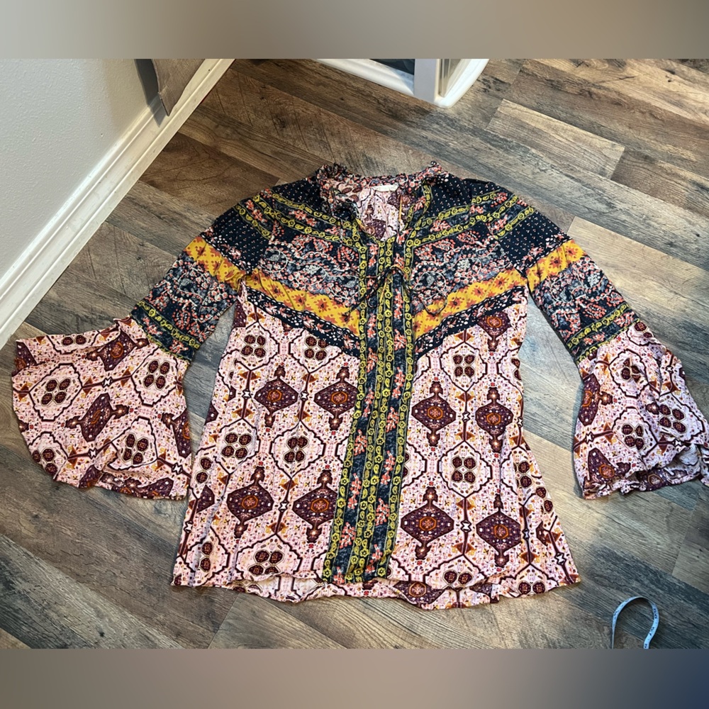 Altar’d State floral blouse size L